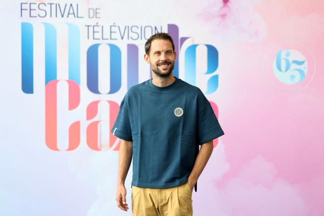 French actor Morgan Niquet poses during a photocall as part of the 65th Monte-Carlo Television Festival in the principality of Monaco on June 14, 2026. (Photo by Valery HACHE / AFP)