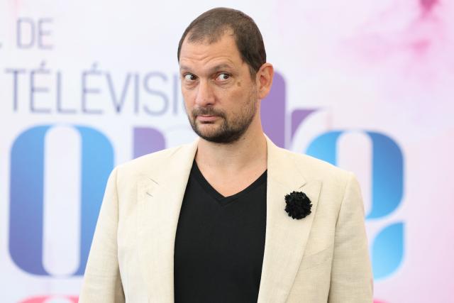 French magician Eric Antoine poses during a photocall for the TV series "Les traitres" as part of the 65th Monte-Carlo Television Festival in the principality of Monaco on June 14, 2026. (Photo by Valery HACHE / AFP)