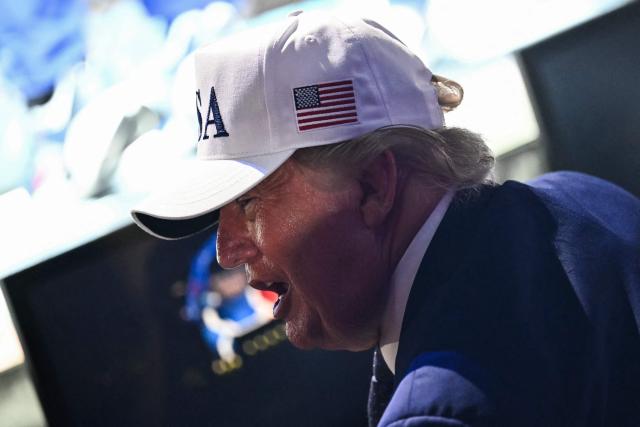 US President Donald Trump attends the "UFC Freedom 250" mixed martial arts event on the South Lawn of the White House in Washington, DC, June 14, 2026. (Photo by Kent NISHIMURA / AFP)