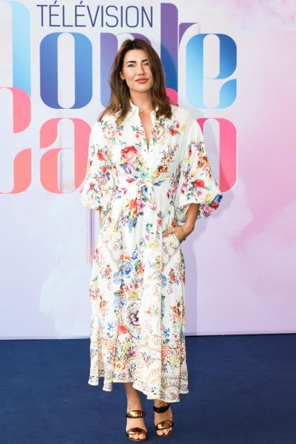 Canadian actress Jacqueline Macinnes Wood poses during a photocall for the TV series "The bold and the beautiful" as part of the 65th Monte-Carlo Television Festival in the principality of Monaco on June 15, 2026. (Photo by Valery HACHE / AFP)