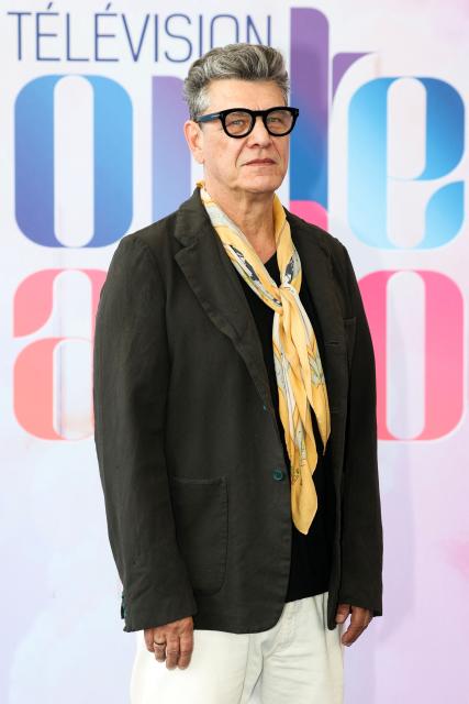 French singer Marc Lavoine poses during a photocall as part of the 65th Monte-Carlo Television Festival in the principality of Monaco on June 15, 2026. (Photo by Valery HACHE / AFP)