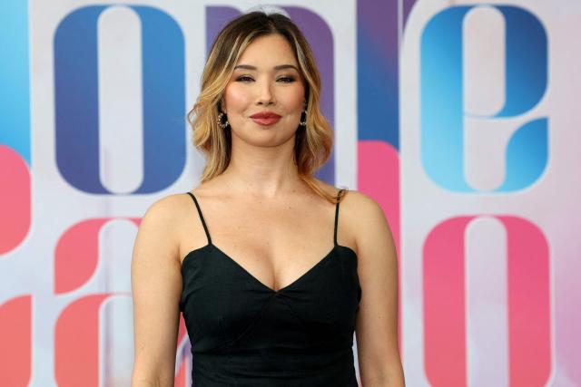 Italian actress Claudia Tosoni poses during a photocall for the TV series "Rosso Volante" as part of the 65th Monte-Carlo Television Festival in the principality of Monaco on June 15, 2026. (Photo by Valery HACHE / AFP)