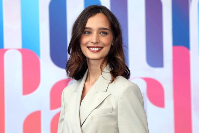Italian actress Denise Tantucci poses during a photocall for the TV series "Rosso Volante" as part of the 65th Monte-Carlo Television Festival in the principality of Monaco on June 15, 2026. (Photo by Valery HACHE / AFP)
