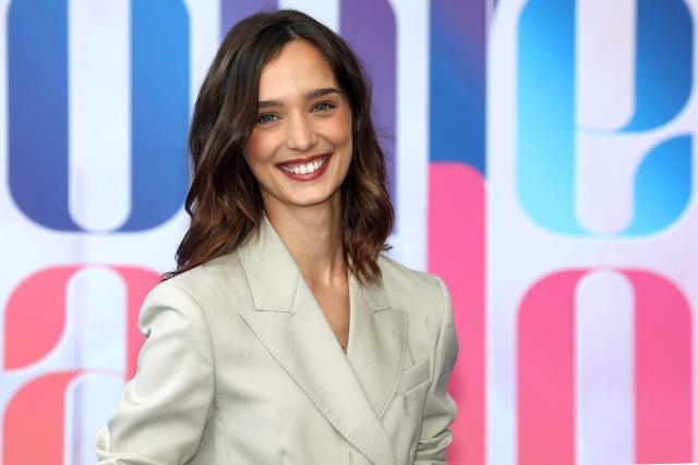 Italian actress Denise Tantucci poses during a photocall for the TV series "Rosso Volante" as part of the 65th Monte-Carlo Television Festival in the principality of Monaco on June 15, 2026. (Photo by Valery HACHE / AFP)