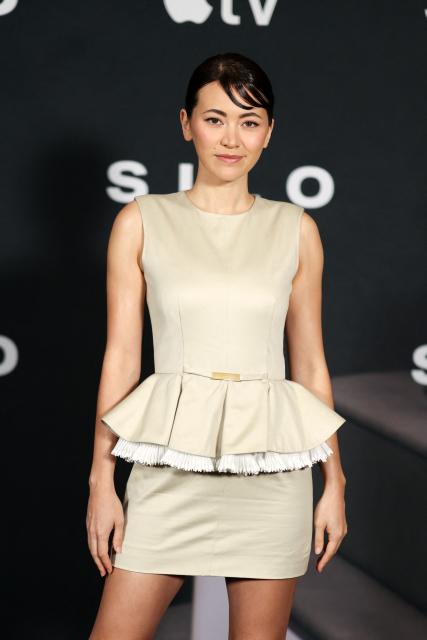 English actress Jessica Henwick attends Apple TV's "Silo" season 3 at Il Posto - Four Seasons Hotel in Los Angeles on June 15, 2026. (Photo by VALERIE MACON / AFP)