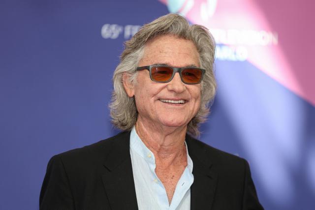US actor Kurt Russel poses during a photocall as part of the 65th Monte-Carlo Television Festival in the principality of Monaco on June 16, 2026. (Photo by Valery HACHE / AFP)