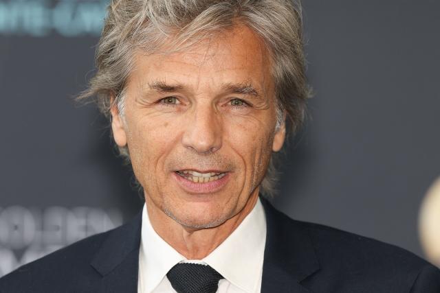 French journalist Guy Lagache arrives for the closing ceremony of the 65th Monte-Carlo Television Festival in Monaco on June 16, 2026. (Photo by Valery HACHE / AFP)
