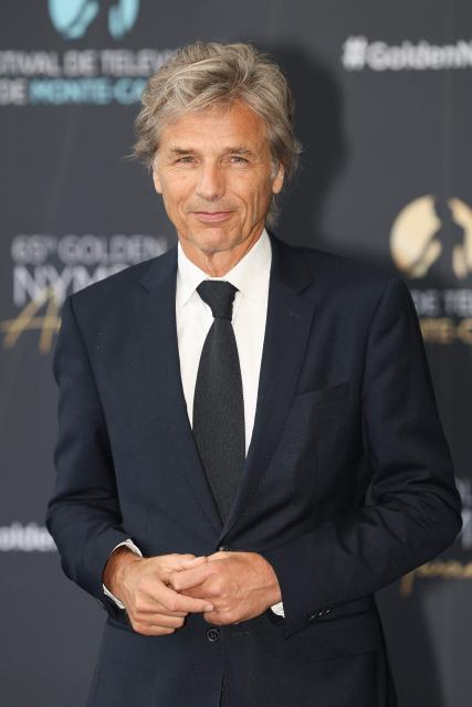 French journalist Guy Lagache arrives for the closing ceremony of the 65th Monte-Carlo Television Festival in Monaco on June 16, 2026. (Photo by Valery HACHE / AFP)