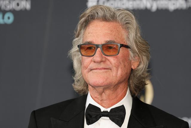 US actor Kurt Russell arrives for the closing ceremony of the 65th Monte-Carlo Television Festival in Monaco on June 16, 2026. (Photo by Valery HACHE / AFP)