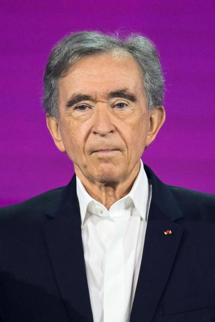 LVMH chairman and CEO Bernard Arnault looks on as he delivers a speech during the opening ceremony at the VivaTech technology startups and innovation fair at the Paris Expo Porte de Versailles, in Paris on June 17, 2026. (Photo by JULIEN DE ROSA / AFP)