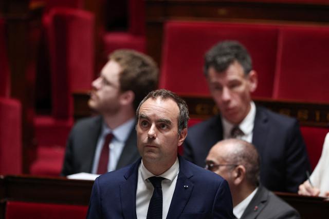 France's Prime Minister Sebastien Lecornu attends a session of questions to the government at The National Assembly, France's lower house of parliament in Paris on June 17, 2026. (Photo by Guillaume BAPTISTE / AFP)