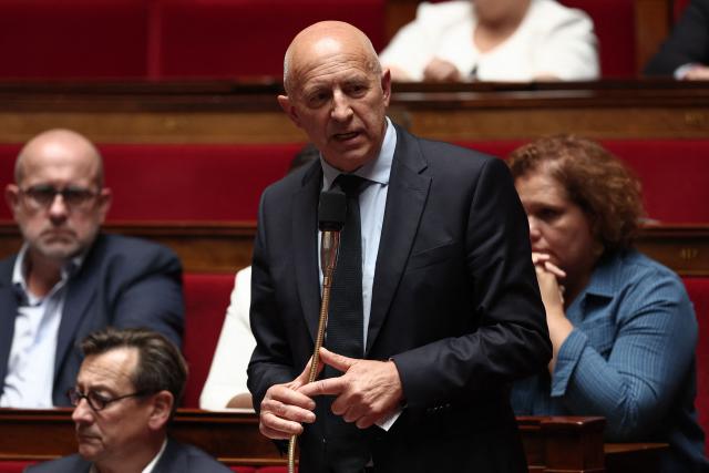 Socialistes et Apparentes' MP Dominique Potier speaks during a session of questions to the government at The National Assembly, France's lower house of parliament in Paris on June 17, 2026. (Photo by Guillaume BAPTISTE / AFP)