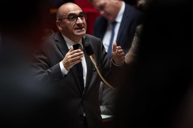 France's Interior Minister Laurent Nunez speaks during a session of questions to the government at The National Assembly, France's lower house of parliament in Paris on June 17, 2026. (Photo by Guillaume BAPTISTE / AFP)