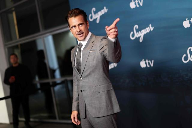 Irish actor Colin Farrell attends the premiere of Apple TV's "Sugar", Season Two, at the Hammer Museum in Los Angeles on June 17, 2026. (Photo by VALERIE MACON / AFP)