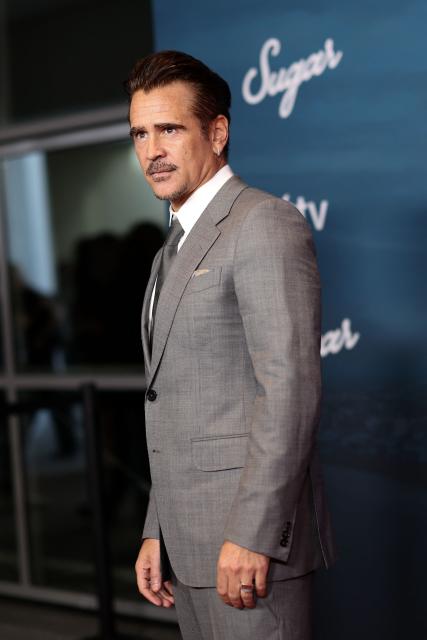 Irish actor Colin Farrell attends the premiere of Apple TV's "Sugar", Season Two, at the Hammer Museum in Los Angeles on June 17, 2026. (Photo by VALERIE MACON / AFP)