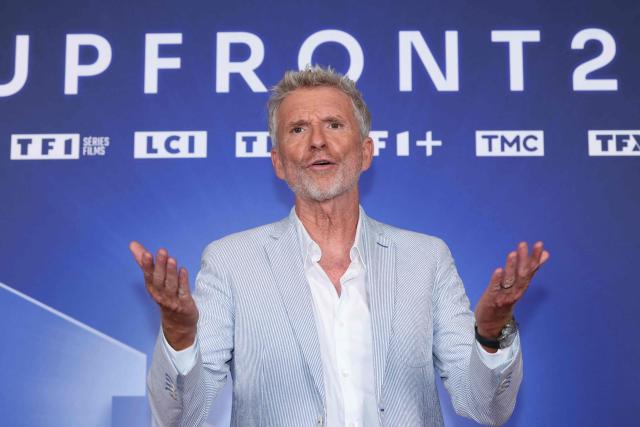 French TV host Denis Brogniart poses during the TF1 Upfront 2026 photocall in Boulogne-Billancourt, West of Paris, on June 18, 2026. (Photo by Alain JOCARD / AFP)