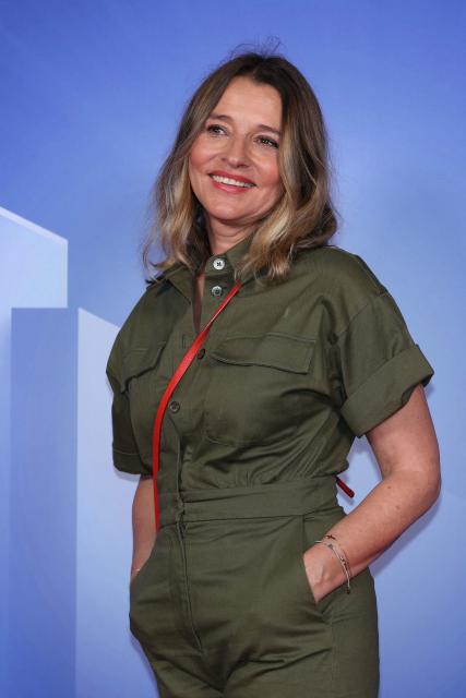 French journalist and TV host Anais Bouton poses during the TF1 Upfront 2026 photocall in Boulogne-Billancourt, West of Paris, on June 18, 2026. (Photo by Alain JOCARD / AFP)