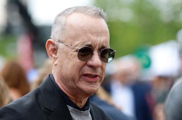US actor Tom Hanks attends opening day of the Barack Obama Presidential Center in Chicago, Illinois, on June 18, 2026. (Photo by Kamil Krzaczynski / AFP)