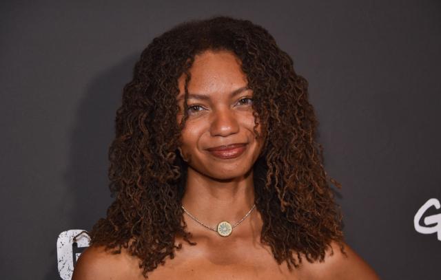US environmental activist Leah Thomas attends the Los Angeles premiere of "Gaslit" at the Laemmle Monica Film Center in Santa Monica, California on June 19, 2026. (Photo by Chris DELMAS / AFP)