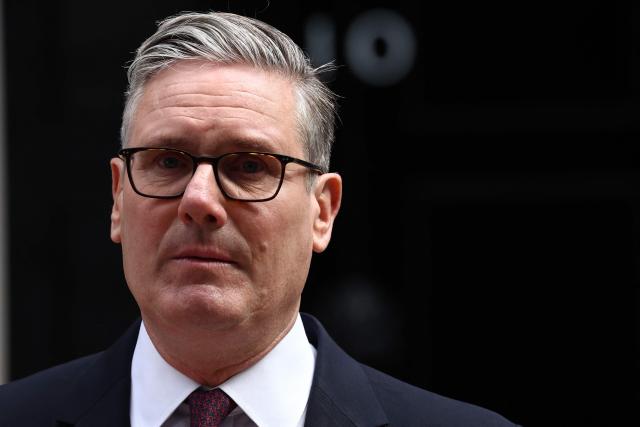Britain's Prime Minister Keir Starmer makes a statement on his future outside 10 Downing Street on the morning of June 22, 2026, in London. British Prime Minister Keir Starmer announced his resignation on Monday after fewer than two years in office in a term characterised by policy U-turns and deep public unpopularity. (Photo by HENRY NICHOLLS / AFP)