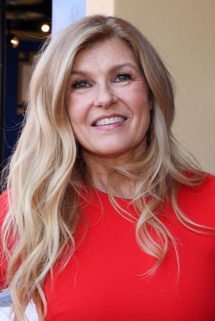 US actress Connie Britton attends US actress Molly Shannon's Hollywood Walk of Fame Star ceremony in the Hollywood neighborhood of Los Angeles on June 22, 2026. (Photo by VALERIE MACON / AFP)
