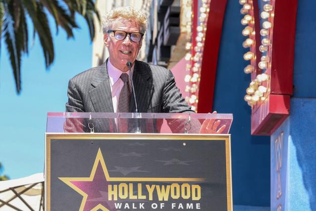 US actor Will Ferrell speaks during the Hollywood Walk of Fame Star ceremony honoring US actress Molly Shannon in the Hollywood neighborhood of Los Angeles on June 22, 2026. (Photo by VALERIE MACON / AFP)