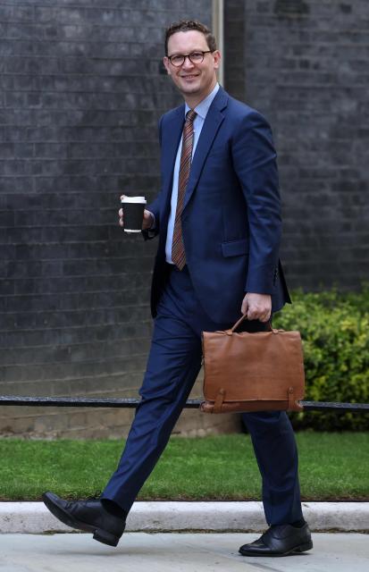 Chancellor of the Duchy of Lancaster and Chief Secretary to the Prime Minister Darren Jones arrives at 10 Downing Street in central London on June 23, 2026, to attend a cabinet meeting. (Photo by Toby Shepheard / AFP)