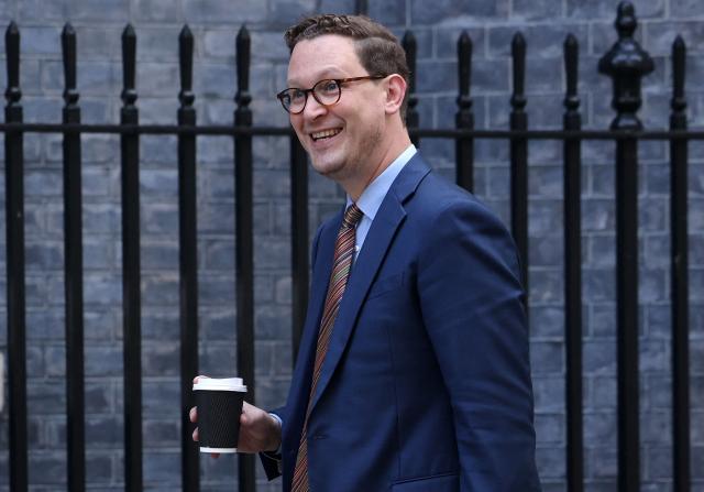 Chancellor of the Duchy of Lancaster and Chief Secretary to the Prime Minister Darren Jones arrives at 10 Downing Street in central London on June 23, 2026, to attend a cabinet meeting. (Photo by Toby Shepheard / AFP)