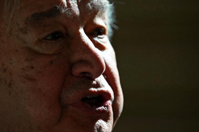 United Nations (UN) Secretary-General Antonio Guterres reacts after speaking at the Climate Innovation Forum, part of London Climate Action Week, at the Guildhall in central London, on June 23, 2026. (Photo by JUSTIN TALLIS / AFP)