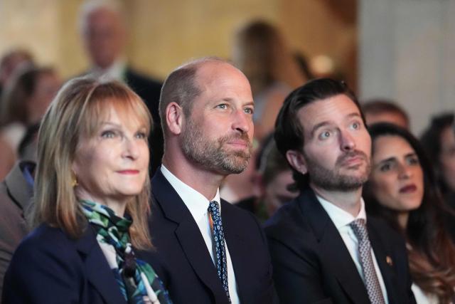 Britain's Prince William, Prince of Wales, attends the Earthshot Prize Impact Assembly panel at the Climate Innovation Forum, at the Guildhall in central London, on June 23, 2026. (Photo by Jordan Pettitt / POOL / AFP)