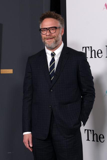 Canadian actor Seth Rogen attends the Los Angeles premiere of "The Invite" at the Directors Guild of America Theater in Los Angeles on June 23, 2026. (Photo by VALERIE MACON / AFP)