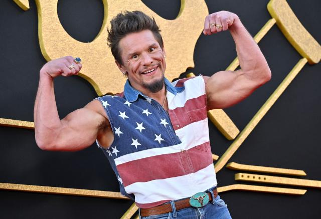 US actor and comedian Tony Cavalero attends the Los Angeles premiere of "Jackass: Best and Last" at the Paramount Theatre in Los Angeles on June 23, 2026. (Photo by LISA O'CONNOR / AFP)