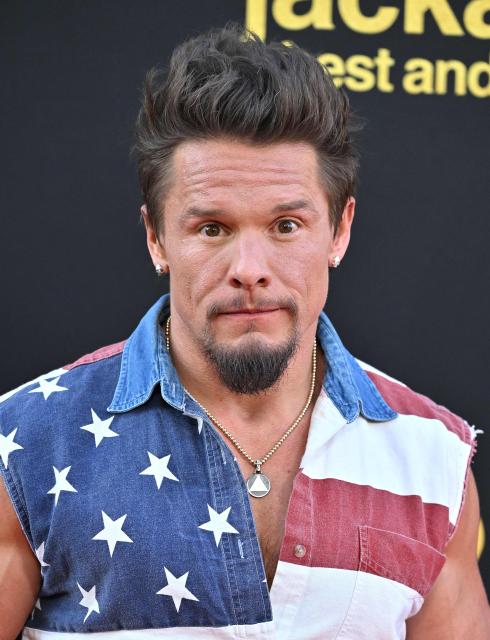 US actor and comedian Tony Cavalero attends the Los Angeles premiere of "Jackass: Best and Last" at the Paramount Theatre in Los Angeles on June 23, 2026. (Photo by LISA O'CONNOR / AFP)