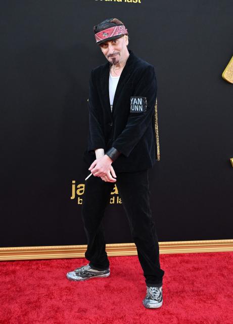 US actor Loomis Fall attends the Los Angeles premiere of "Jackass: Best and Last" at the Paramount Theatre in Los Angeles on June 23, 2026. (Photo by LISA O'CONNOR / AFP)