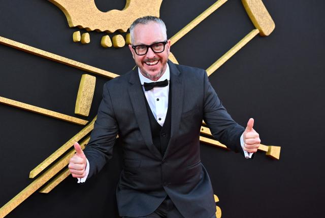 US stunt performer Ehren McGhehey attends the Los Angeles premiere of "Jackass: Best and Last" at the Paramount Theatre in Los Angeles on June 23, 2026. (Photo by LISA O'CONNOR / AFP)