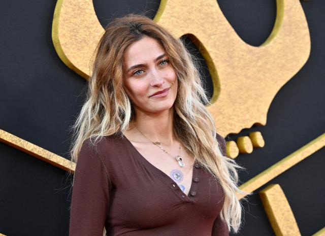 US singer Paris Jackson attends the Los Angeles premiere of "Jackass: Best and Last" at the Paramount Theatre in Los Angeles on June 23, 2026. (Photo by LISA O'CONNOR / AFP)