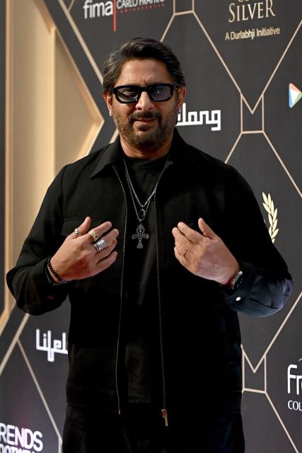 Bollywood actor Arshad Warsi attends the ‘Bollywood Hungama Style Icons Summit and Awards 2026’ in Mumbai on June 24, 2026. (Photo by SUJIT JAISWAL / AFP)