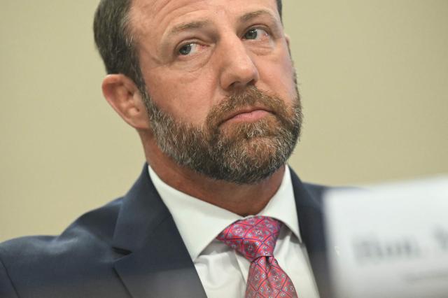 US Secretary of Homeland Security Markwayne Mullin testifies during a House Appropriations Committee hearing on Capitol Hill in Washington, DC, on June 25, 2026. (Photo by SAUL LOEB / AFP)