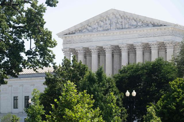 A view of the US Supreme Court in Washington, DC, on June 25, 2026. The US Supreme Court on Thursday backed a Trump administration move to strip deportation protections from some 350,000 Haitians and 6,000 Syrians living in the United States. The conservative-dominated court, in a 6-3 ruling, said the Department of Homeland Security's decision to end Temporary Protected Status (TPS) for Haitian and Syrian immigrants was not subject to judicial review. (Photo by SAUL LOEB / AFP)