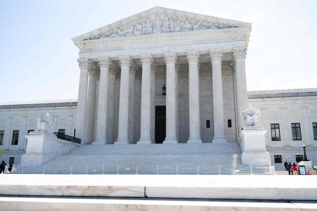 A view of the US Supreme Court in Washington, DC, on June 25, 2026. The US Supreme Court on Thursday backed a Trump administration move to strip deportation protections from some 350,000 Haitians and 6,000 Syrians living in the United States. The conservative-dominated court, in a 6-3 ruling, said the Department of Homeland Security's decision to end Temporary Protected Status (TPS) for Haitian and Syrian immigrants was not subject to judicial review. (Photo by SAUL LOEB / AFP)