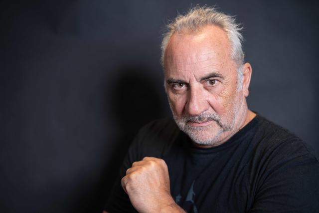 French actor and jury member Antoine Dulery poses on the sidelines of the Cinema and Film Music La Baule festival, in La Baule, western France, on June 25, 2026. (Photo by Sebastien Salom-Gomis / AFP)