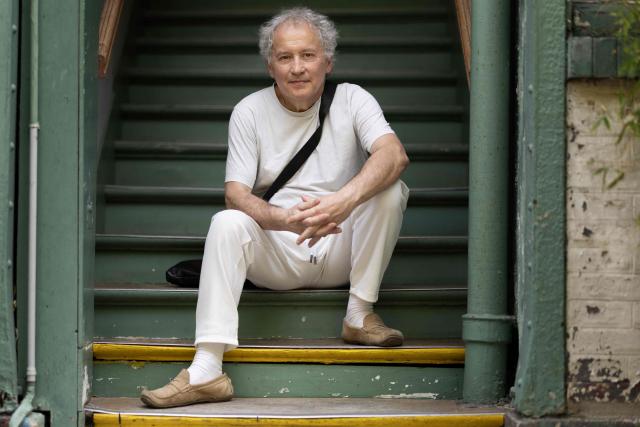 (FILES) French criminal and academic, famous for being sentenced to the guillotine for murder in 1980, then pardoned by the French President François Mitterrand in 1981, Philippe Maurice, poses during a photo session in Paris on June 19, 2026. From bank robberies to the hushed corridors of the National Archives: Philippe Maurice, Frances last person sentenced to death, who was spared the guillotine by a presidential pardon granted by François Mitterrand in May 1981, threw himself wholeheartedly into his studies before becoming a renowned medieval historian. (Photo by JOEL SAGET / AFP)