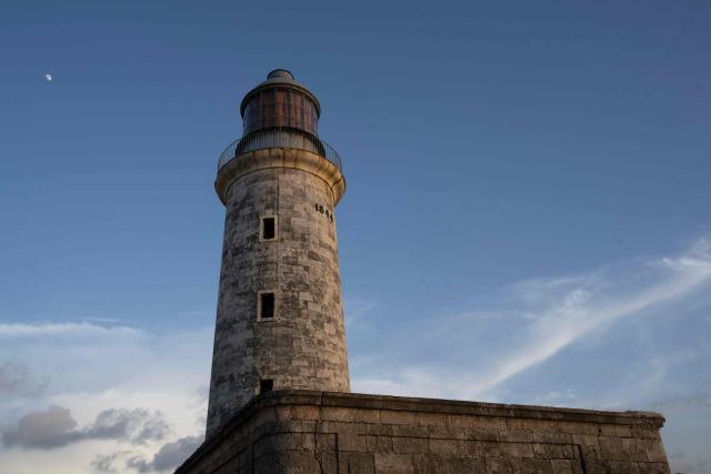Partial view of the Morro Lighthouse at Havana Bay on June 24, 2026. (Photo by Pablo PORCIUNCULA / AFP)