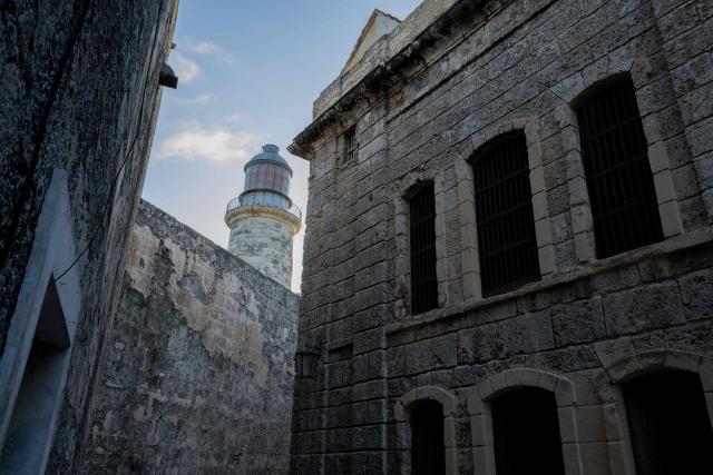 Partial view of the Morro Lighthouse at Havana Bay on June 24, 2026. (Photo by Pablo PORCIUNCULA / AFP)