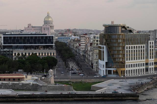 General view of the Havana city from the Morro Lighthouse at Havana Bay on June 24, 2026. (Photo by Pablo PORCIUNCULA / AFP)