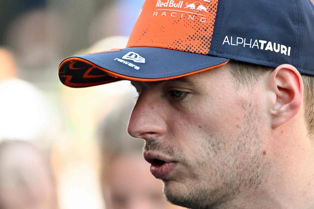 Red Bull Racing's Dutch driver Max Verstappen arrives to the paddock prior to the first practice session at the Red Bull Ring race track in Spielberg, Austria on June 26, 2026, ahead of the Formula One Austrian Grand Prix. (Photo by Andrej ISAKOVIC / AFP)