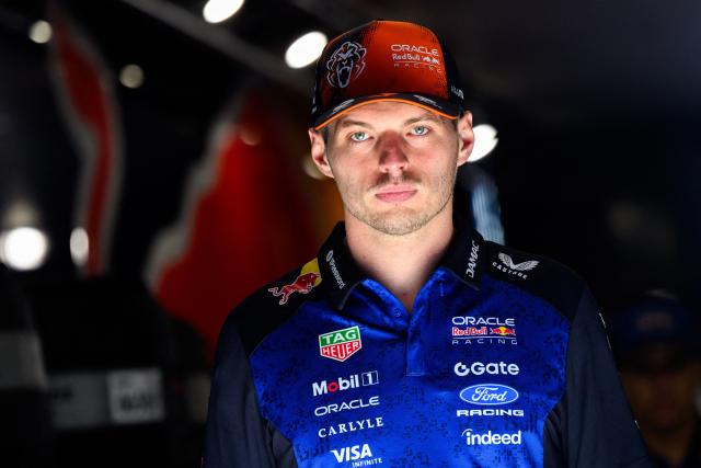 Red Bull Racing's Dutch driver Max Verstappen arrives for the first practice session at the Red Bull Ring race track in Spielberg, Austria on June 26, 2026, ahead of the Formula One Austrian Grand Prix. (Photo by MAX SLOVENCIK / APA / AFP) / Austria OUT