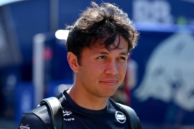 Williams' Thai driver Alexander Albon arrives to the paddock prior to the first practice session at the Red Bull Ring race track in Spielberg, Austria on June 26, 2026, ahead of the Formula One Austrian Grand Prix. (Photo by Andrej ISAKOVIC / AFP)
