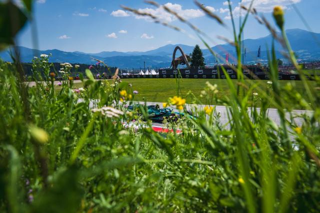 Aston Martin's Spanish driver Fernando Alonso drives during the third practice session at the Red Bull Ring race track in Spielberg, Austria on June 27, 2026, ahead of the Formula One Austrian Grand Prix. (Photo by Andrej ISAKOVIC / AFP)