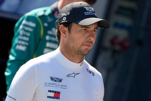 Cadillac's Mexican driver Sergio Perez is pictured during the qualifying session at the Red Bull Ring race track in Spielberg, Austria on June 27, 2026, ahead of the Formula One Austrian Grand Prix. (Photo by Darko Bandic / POOL / AFP)